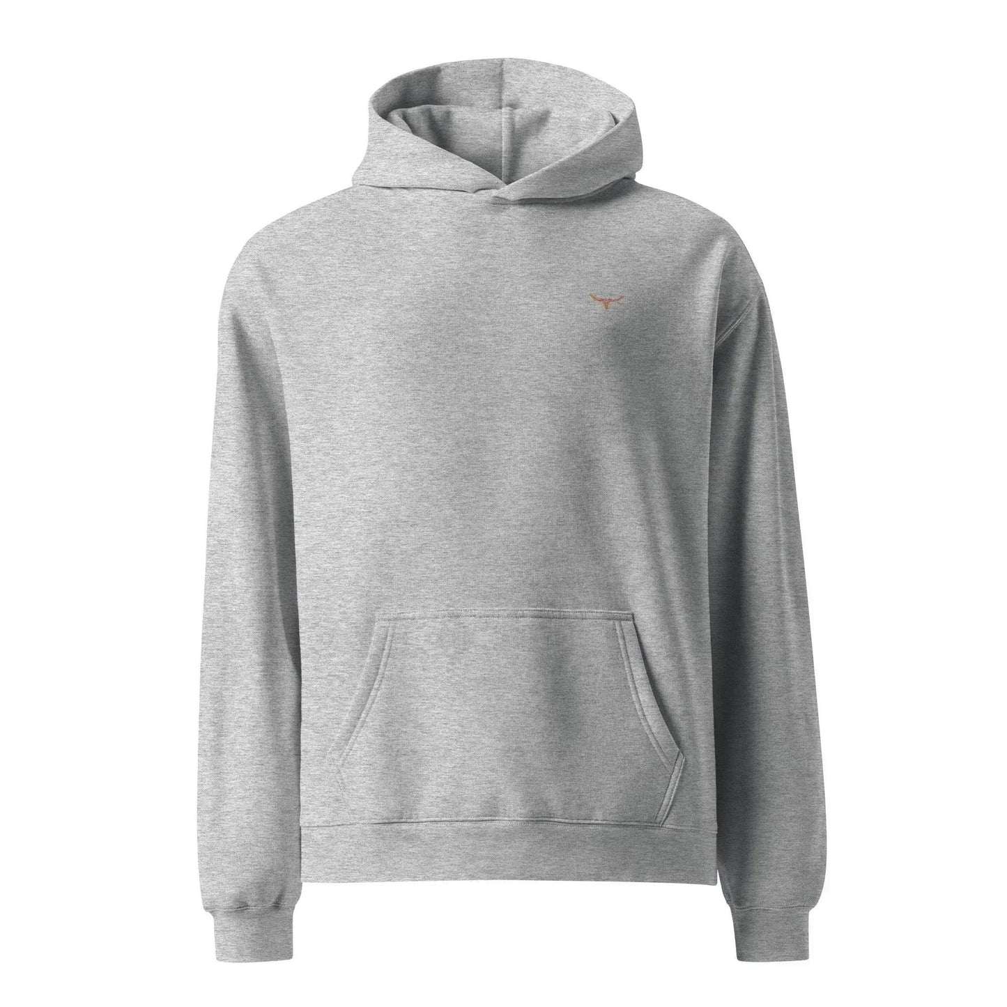 Longhorn Midnight Range Oversized Hoodie – Black - WanderWest