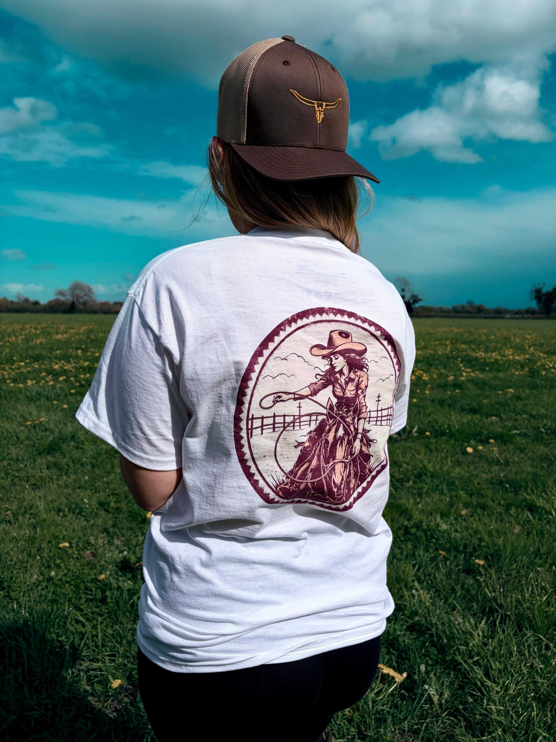 Discover the Prairie Rose Tee: a 100% cotton, unisex shirt designed for effortless style, comfort, and perfect layering. Experience versatile fashion today!