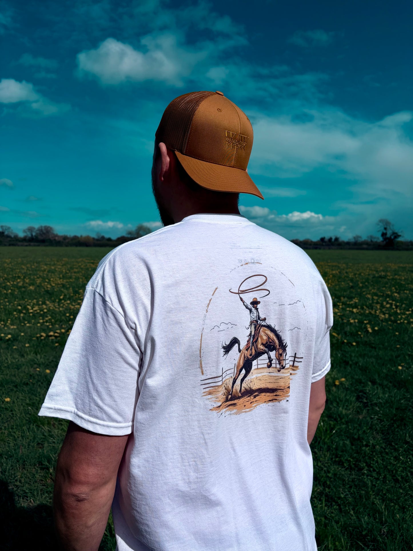 Step into the Roughstock Rider Tee