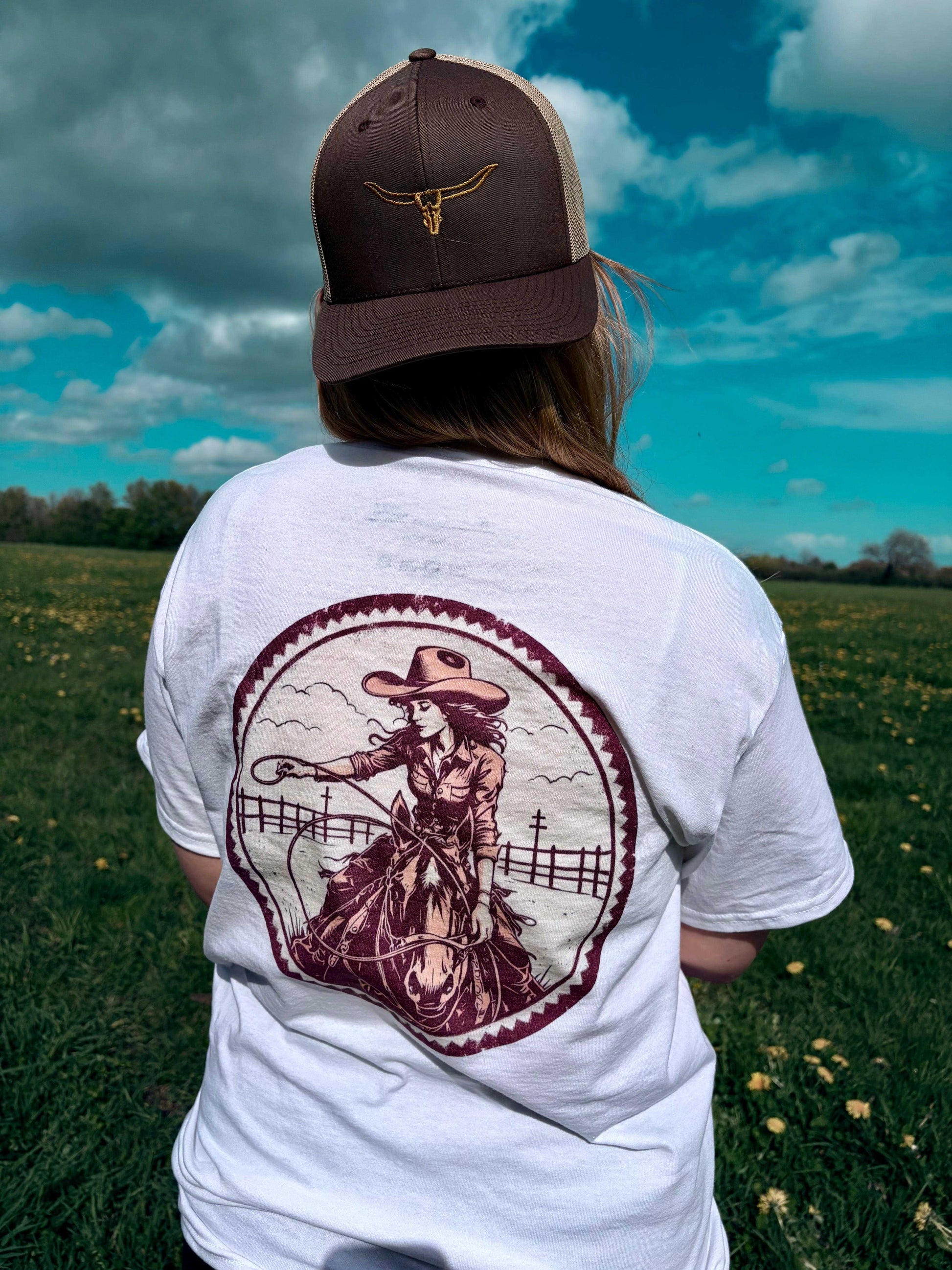 Discover the Prairie Rose Tee: a 100% cotton, unisex shirt designed for effortless style, comfort, and perfect layering. Experience versatile fashion today!