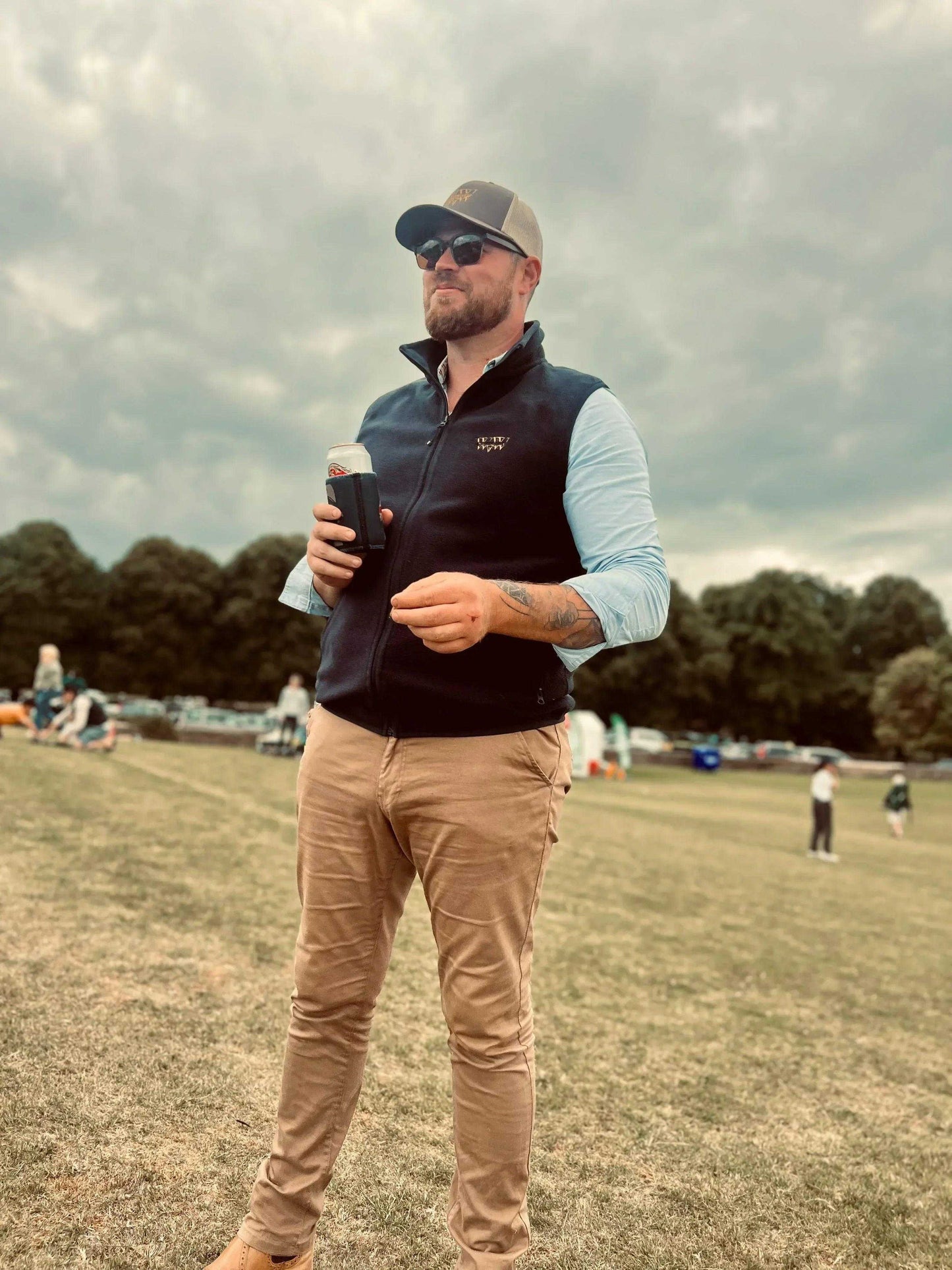 WanderWest Coastal Gilet – Navy - WanderWest