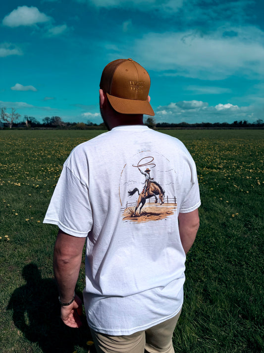 Step into the Roughstock Rider Tee