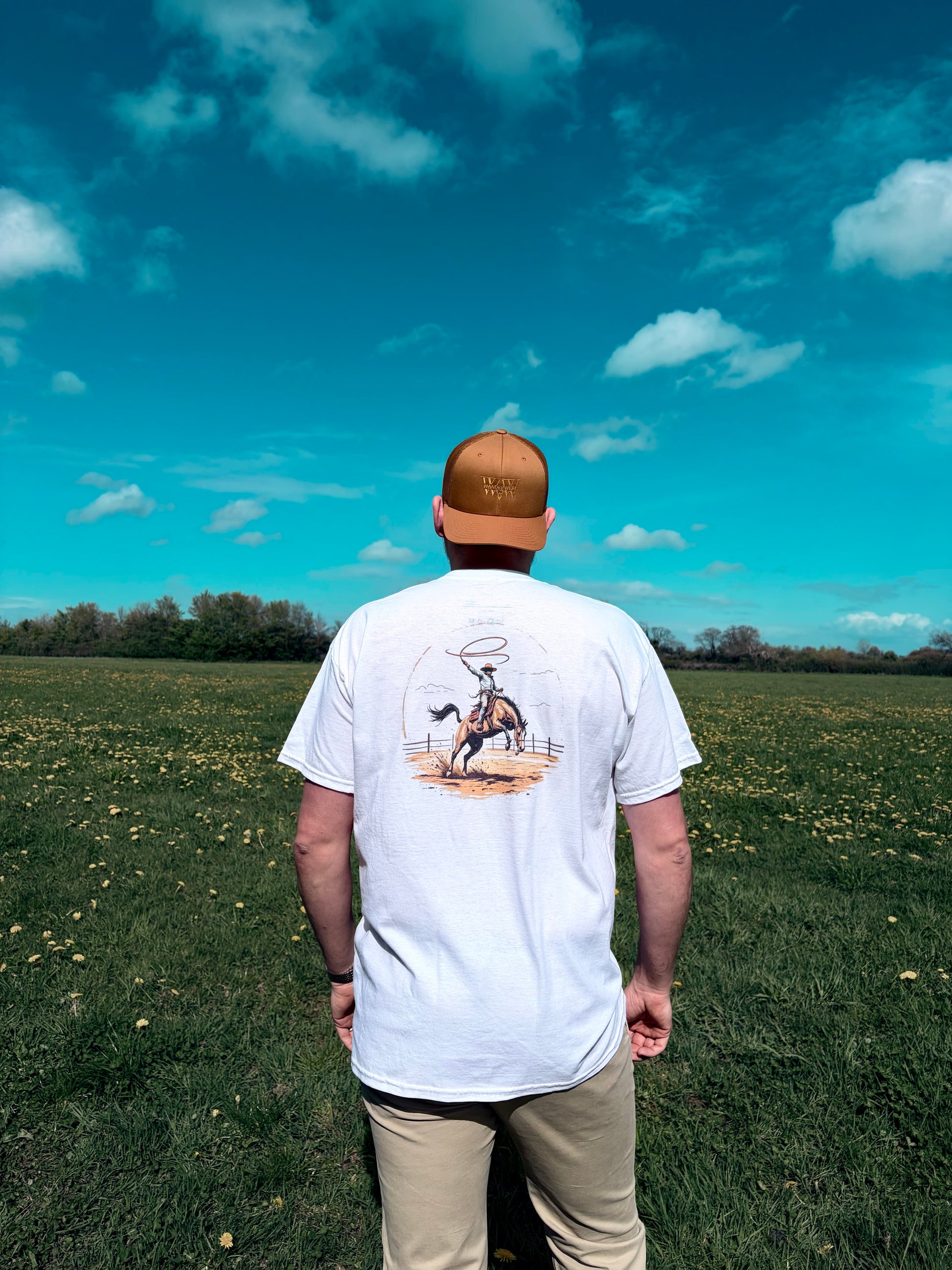 Step into the Roughstock Rider Tee