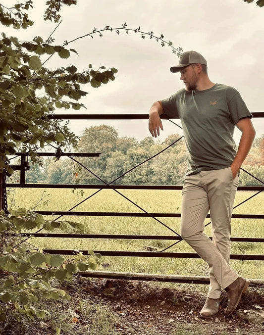 WanderWest Outpost Tee – Military Green - WanderWest