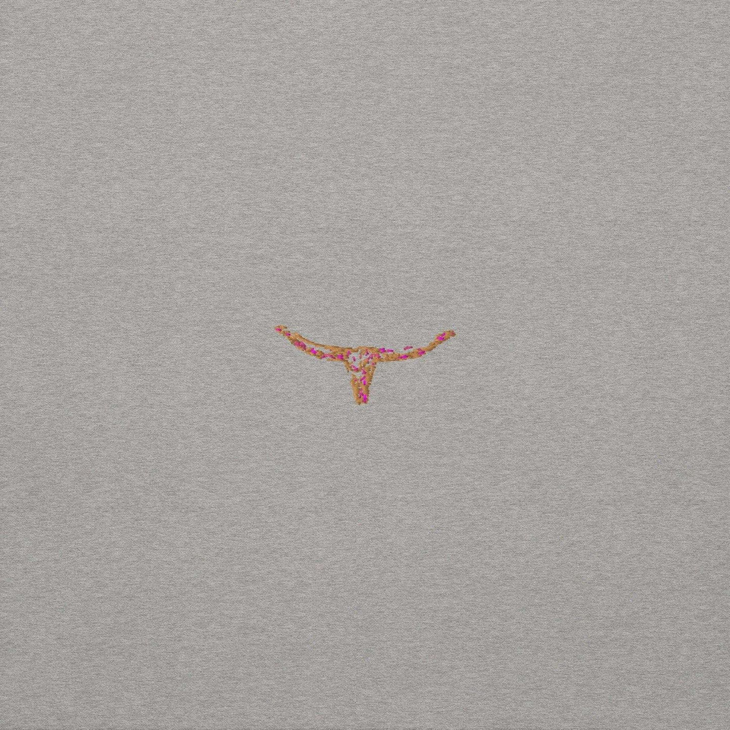 Longhorn Dusty Creek Hoodie – Grey - WanderWest