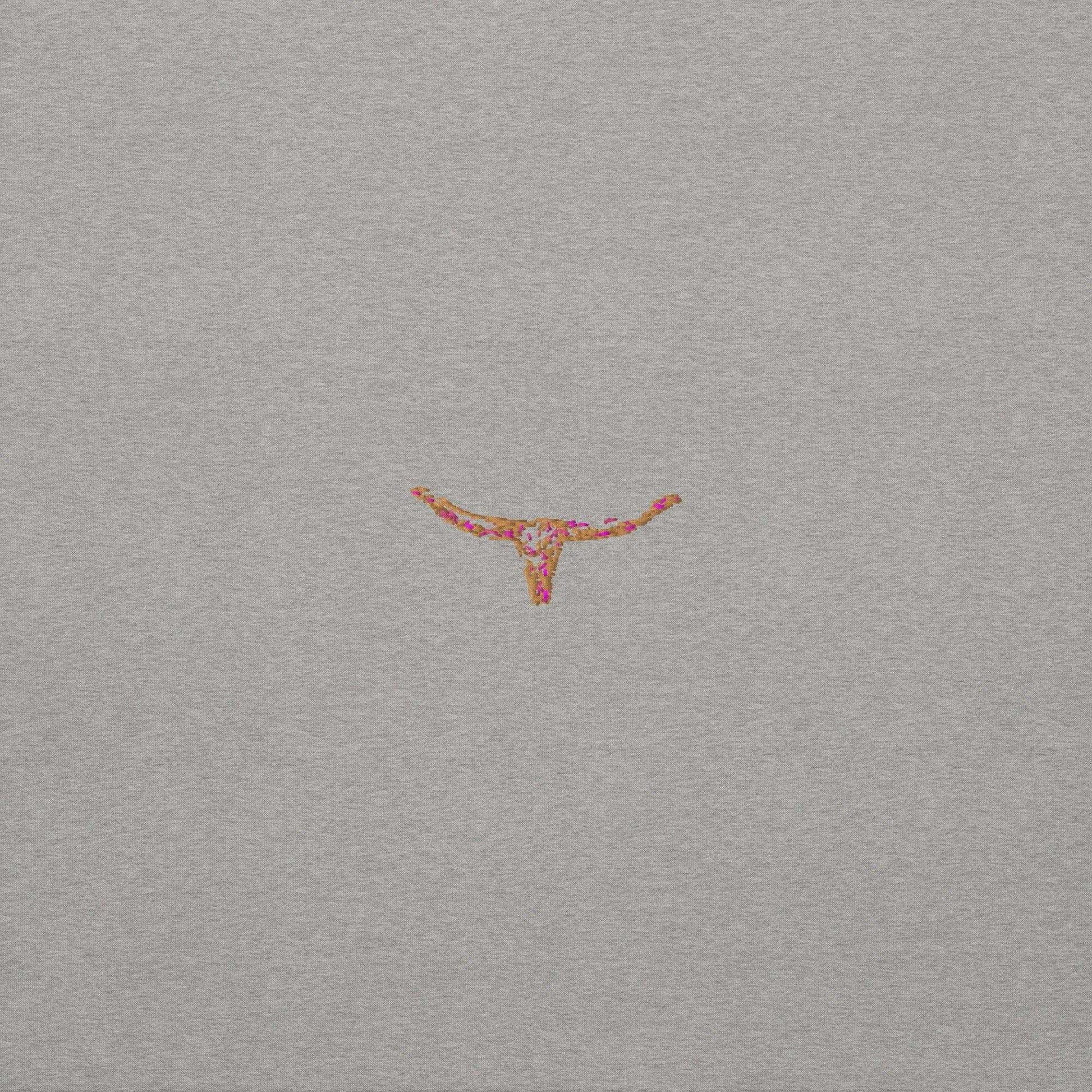 Longhorn Dusty Creek Hoodie – Grey - WanderWest