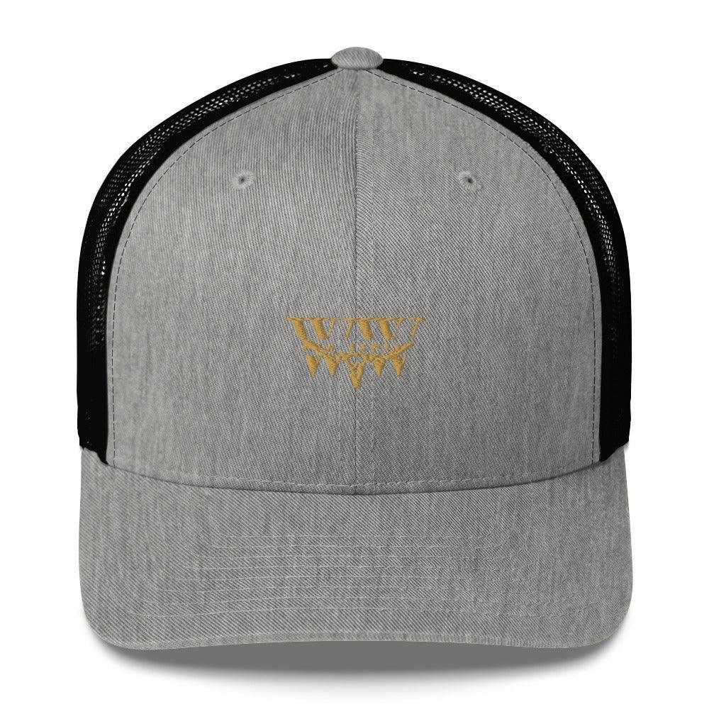 WanderWest Ashwood Pines Trucker – Heather/Black - WanderWest