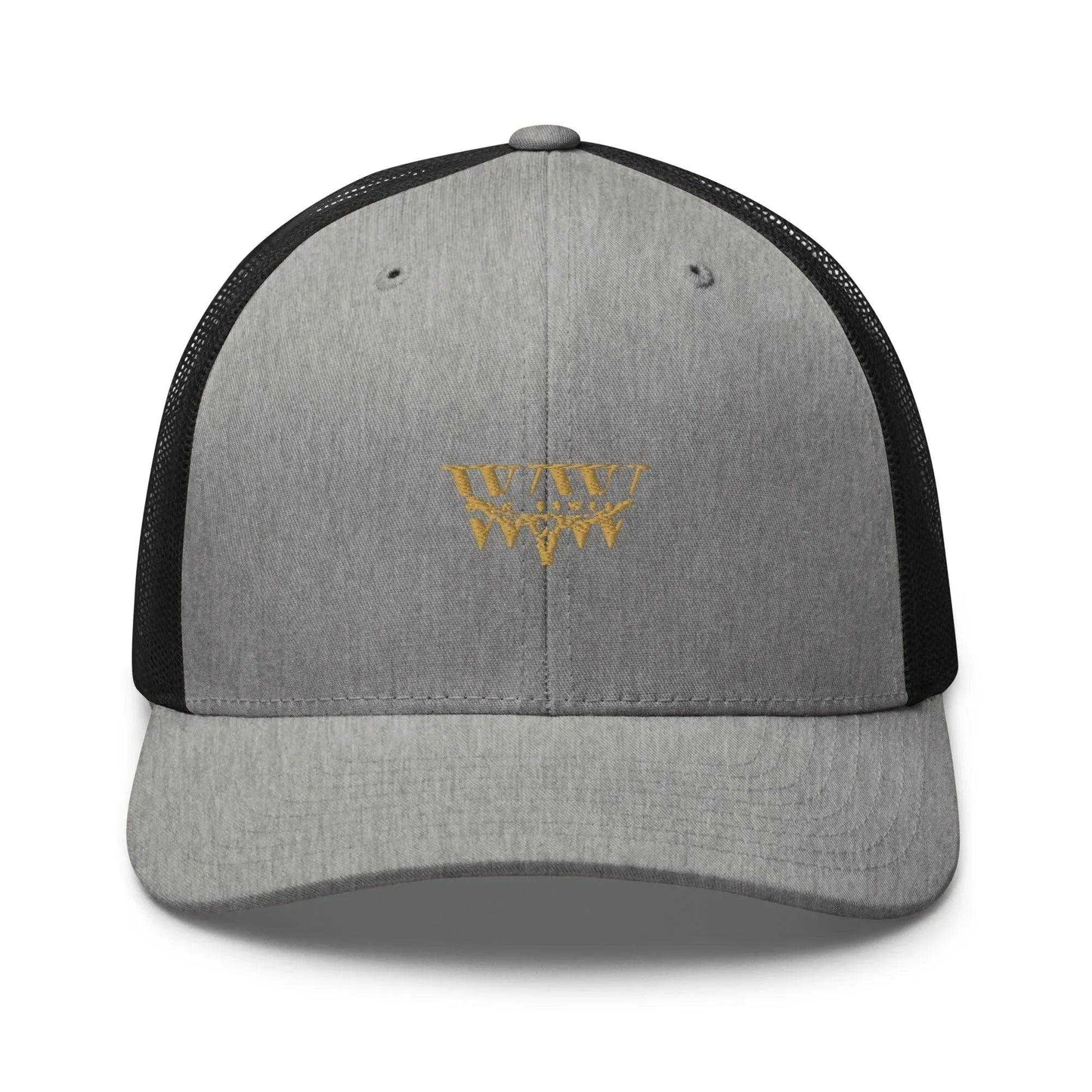 WanderWest Ashwood Pines Trucker – Heather/Black - WanderWest