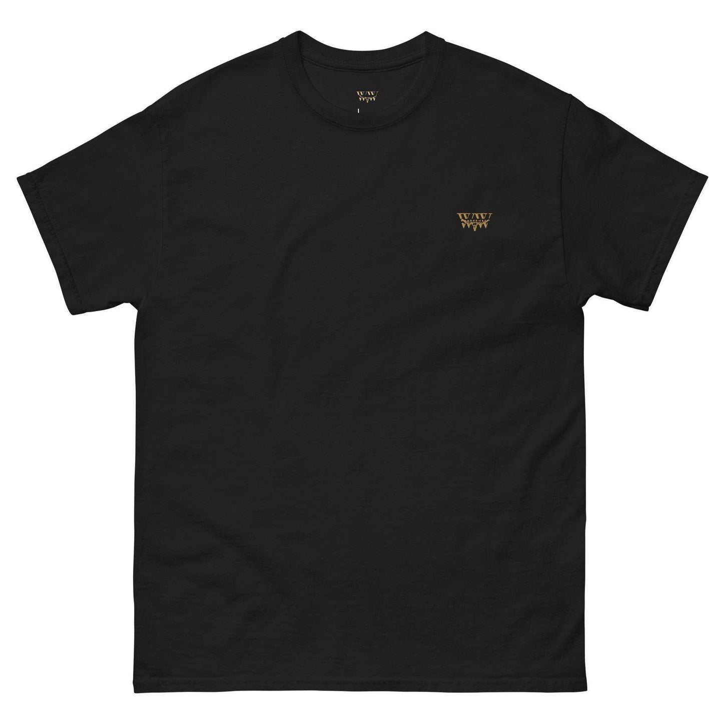 Bold, timeless, and rooted in heritage. The Western Crest Tee is a strong nod to western tradition, carrying the WanderWest emblem with confidence. The Western Crest Tee in black delivers a clean, striking look that never dates. Made from 100% cotton, the Western Crest Tee features a structured unisex fit with sharp ed