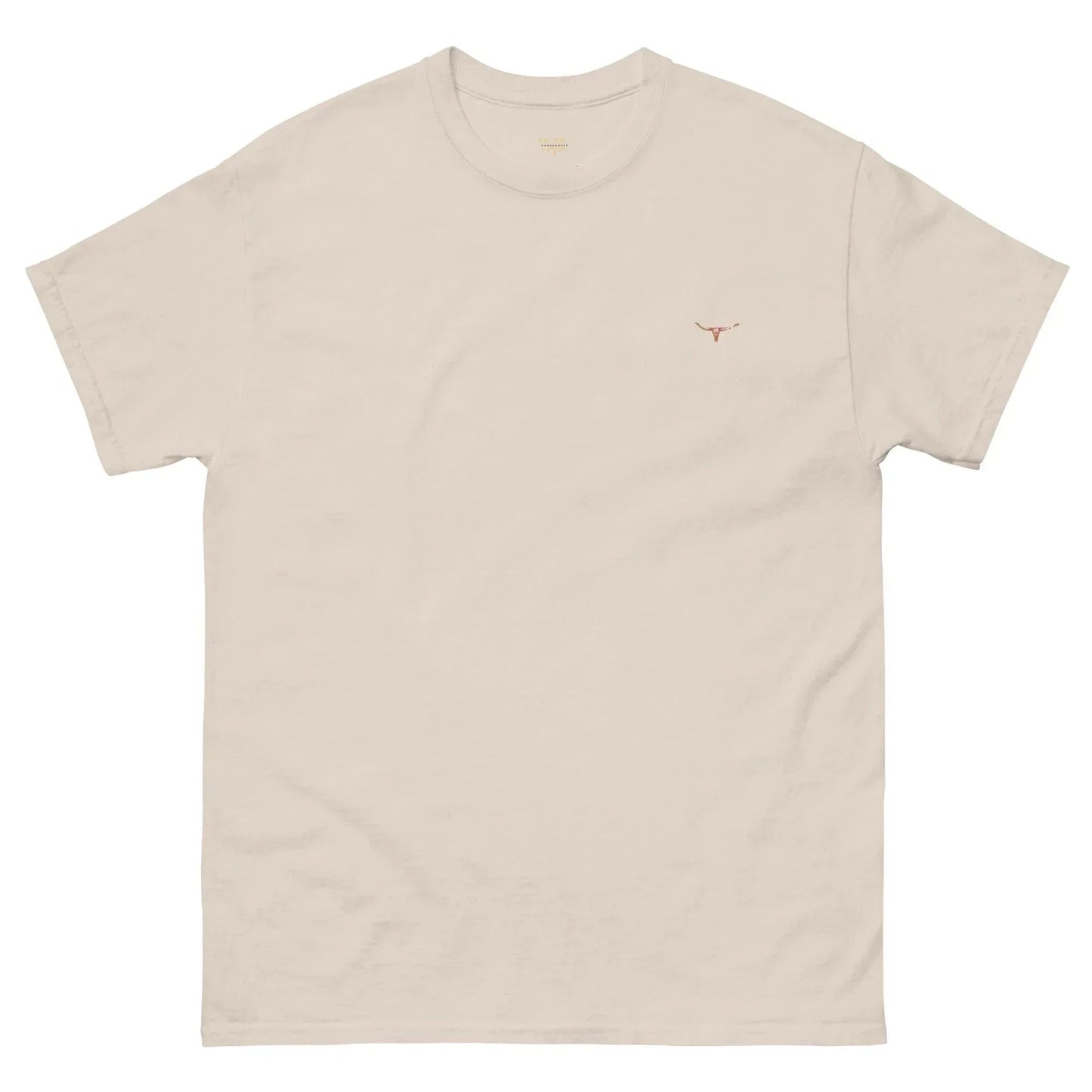 Longhorn Bull Skull Homestead Tee – Natural - WanderWest