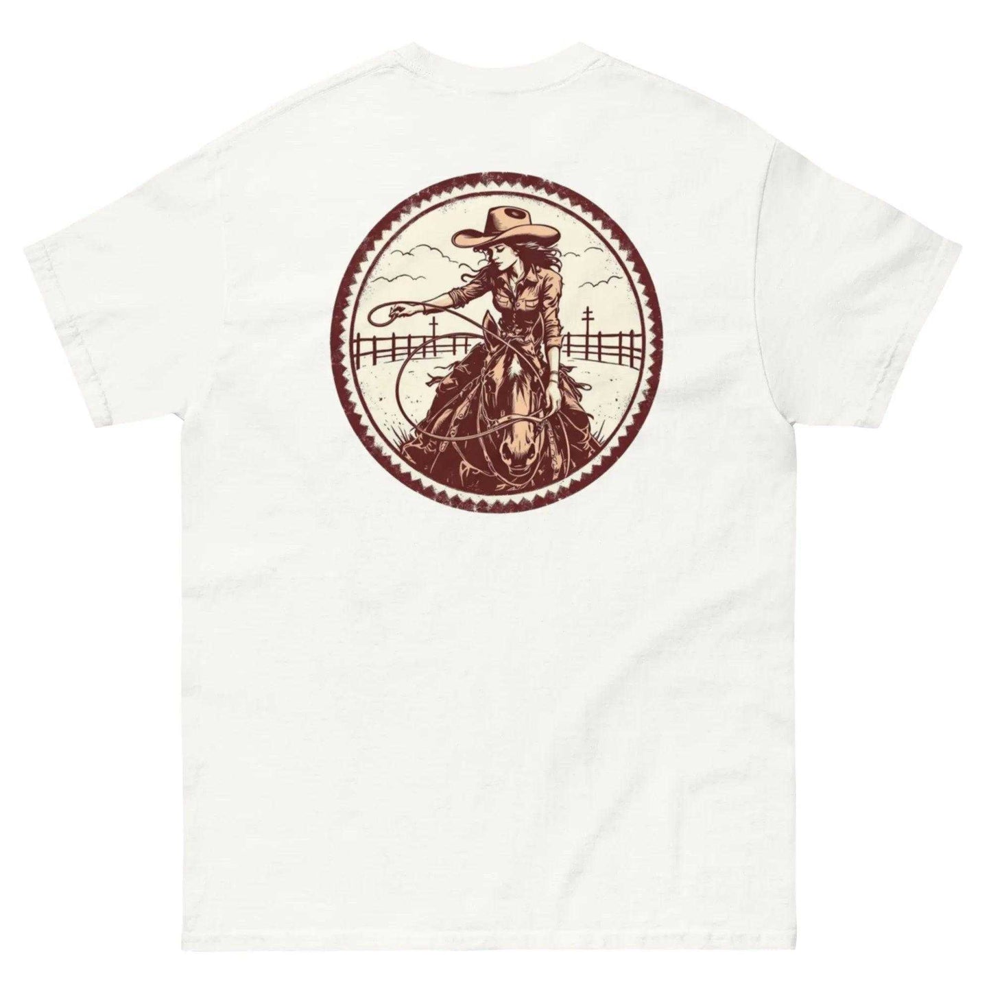 Discover the Prairie Rose Tee: a 100% cotton, unisex shirt designed for effortless style, comfort, and perfect layering. Experience versatile fashion today!