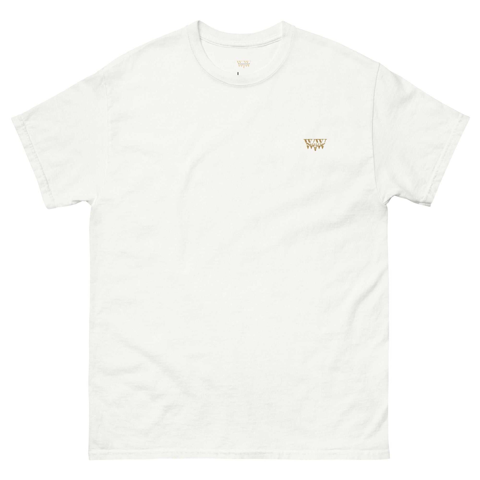 Some days are dusty, others shine. The Dust & Diamonds Tee blends grit & glow. 100% cotton unisex fit, bold clean white tee for year-round western style.